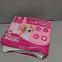 American Kennel Club Female Dog Wrap, Disposable Diapers with Wetness Indicator (Small Waist Size 12 - 20 in)