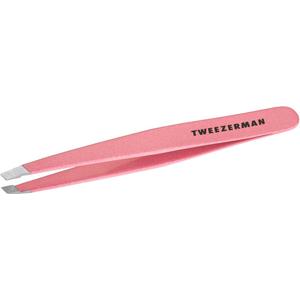 Tweezerman Exclusive Dusty Rose Slant Tweezer - Hair Removal Tweezers, Stainless Steel