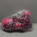 Foaincore 24 Pairs Pink Ribbon Socks Bulk Breast Cancer Awareness Support Pink Out Day Football Volleyball Compression Socks