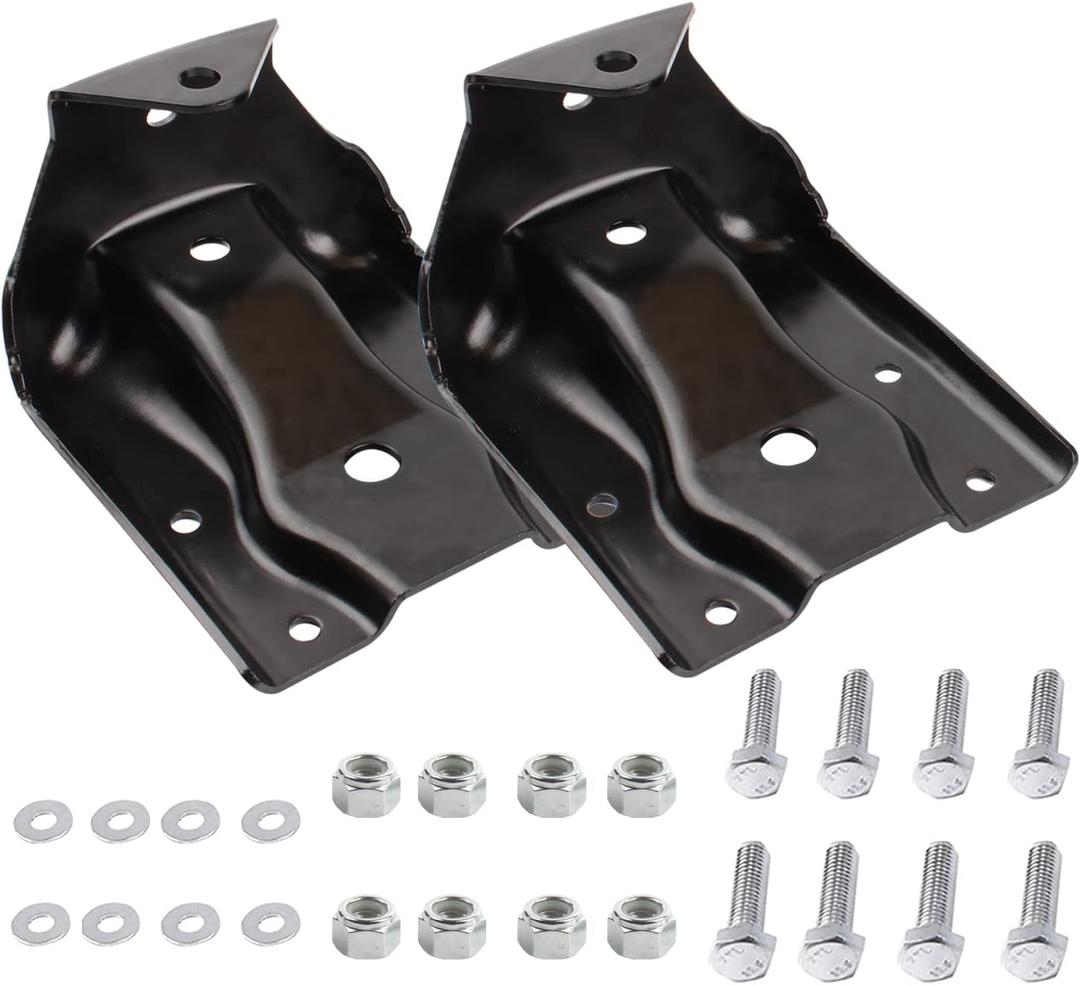 12474021 Rear Leaf Spring Bracket Kit Compatible With 1999-2015 Silverado Sierra 1500, 2007-2009 Tahoe Yukon ESCALADE AVALANCHE, Rear Leaf Spring Hanger Replace 722032