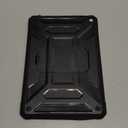 Amazon Fire HD 10 & Fire HD 10 Kids Pro Tablet Case (Only 13th Gen, 2023 Release), DJ&RPPQ Full Body Rugged Hands-Free Viewing Stand Back Cover with Screen Protector, Also for 10in Sony Nokia - Black