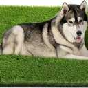 Artificial Grass, 47.3"x31.5" Professional Dog Grass Mat, Potty Training Rug and Replacement Turf Outdoor Rug Patio Lawn Decoration, Easy to Clean with Drainage Holes(47.3x31.5 inches)
