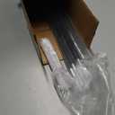Universal Trampoline Fiber Glass Rods to Replace The Top Ring of Net Enclosure, Fiberglass Poles for 12Ft Frame with Tube Caps, Not for The Plastic T Connector