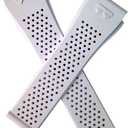 White FKM Rubber watch band with quick release mechanism to fit TAG Heuer Connected E3 and E4 45 mm smart watches.