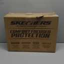 Skechers Mens Air-Cooled Seat Covers, Memory Foam Car Seat Covers Front Seats, Airbag Compatible,Universal Fit for Most Cars, SUVs, Vans and Trucks,Grey (Black/Gray)