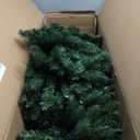 8-ft Pre-lit Artificial Christmas Tree with Multicolor LED Lights