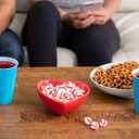 Brach's Bobs Sweet Stripes Soft Peppermint Candy, Individually Wrapped Pieces, 3.9 lb Tub (350 Count)