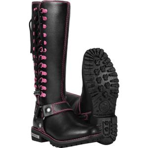 Women's Knee-High Fashion Boots, Comfortable Low Heel Mid Calf Flat Boots for Ladies,Size: 7.5