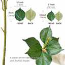 3 Pcs 26" Huge Extra Large Faux Silk White Hydrangea Artificial Flowers, Fake Flower with Long Stems, for Wedding Centerpiece Large Vase Christmas Home Decor