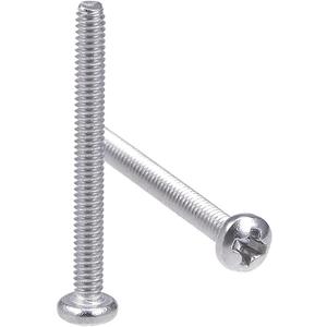 uxcell M2x20mm Machine Screws Pan Phillips Cross Head Screw 304 Stainless Steel Fasteners Bolts 30Pcs