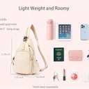 Crossbody Bags for Women Sling Bag Casual Fanny Pack Small Backpack Travel Daypack Chest Bag Shoulder Bag