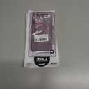 2 x Compatible for iPhone 16 Case Glitter Clear Paw Love Heart Compatible with MagSafe, Camera Lens Protection Soft Slim Thin Magnetic Bling Phone Case - Pink