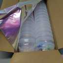 24 Pack Giant Rainbow Stationery Set Party Favors & Goodie Bags for Kids, Return Gifts for Birthday Party, Classroom Rewards Prizes & Gifts Exchange for Students, Back to School Stationery Gift.