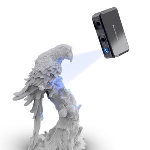 3DMakerpro Handheld 3D Scanner for 3D Printing, 0.02mm High Detailed Precision, 10FPS Scanning Lightning-Fast Speed with Anti-Shake Lenses, Portable 3D Scanner for Win10/MacOS -Seal Lite Standard