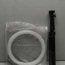 UBeesize 12'' Selfie Ring Light with 62 Tripod Stand for Video Recording, Live Streaming(YouTube, Instagram, TIK Tok), Compatible with Phones, Cameras and Webcams (Black)