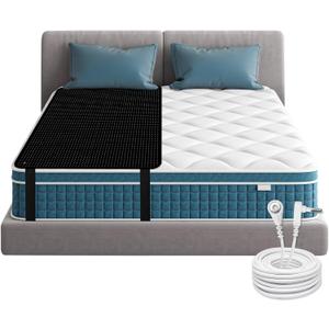 Grounding Mat for Bed Earth Connected Bed Mat King PU Leather Grounding Therapy Mattress Cover for Better Sleep Balance (27x78 Inch) Grounding Mat for Bed Earth Connected Bed Mat King PU Leather Grounding Therapy Mattress Cover for Better Sleep Balance (27x78 Inch)