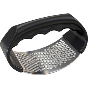 Garlic press rocker, Stainless Steel Garlic Crusher  Effortless Mincing, Rust-Resistant Kitchen Gadget