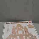 iPlay, iLearn Kid Wooden Building Block Set, Toddler Natural Wood Block Montessori Learning Toy, Large Hardwood Stacking Brick Castle Unit, Preschool Classroom Gift 2 3 4 5 6 8 Year Old Boy Girl Child