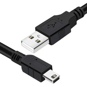 KQWOMA Replacement Mini USB Charger Cord Compatible with Texas-Instruments TI-84 Plus CE Graphing, TI-84 Plus/C Silver Edition, TI 89 Titanium, TI-Nspire CX/CX CAS Calculators (3.3FT)