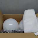 Halloween Decorations Outdoor & Indoor Decor - 2 Pack 59-inch Remote Control Spooky Ghost String Lights with Witch Hats, Halloween Lights for Porch, Yards, Patio, Garden Lawn, Party