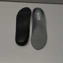 Plantar Fasciitis Feet Insoles Arch Supports Orthotics Inserts Relieve Flat Feet, High Arch (Mens 4-4 1/2 | Womens 6-6 1/2) (Gray)