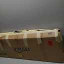 VINGLI Pool Vacuum Above Ground Indoor Outdoor Automatic Swimming Pool Cleaner Sweep Sweeper with 33FT Hoses (Nave Blue)