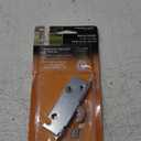 Prime-Line E 2014 Mortise Lock - Adjustable, Spring-Loaded Hook Latch Projection for Sliding Patio Doors Constructed of Wood, Aluminum and Vinyl, 3-11/16 In., 45 Keyway, Round Face (Single Pack)