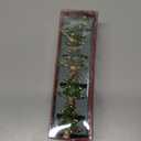 Vifulnts Alloy Enamel Christmas Tree Napkin Rings (4-Set Pack) - Plate-Coordinated Dinner Napkin Holder & Festive Tabletop Topper for Holiday Place Settings