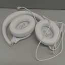 Wired Over-Ear Headphones with USB C Connector, Hi-Fi Stereo Sound, Noise-Isolating Ear Cups, Comfortable Fit for USB C Devices (No Bag, White)