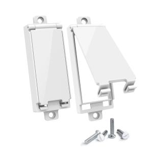 Light Switch Guard, ILIVABLE Child Proof Switch Plate Cover Prevents Kids or Accidental Turned On/Off Switch While Allowing Access (White, 2 Pack)