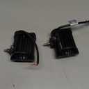 Nilight Side Shooter LED Light Bar 2PCS 4.3 Inch Triple Row Spot Flood Combo with Wiring Harness Kit for Off Road Driving Fog Work Lamp on Truck SUV ATV UTV