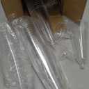 SUREHOME Plastic Champagne Flutes 40 Pack Disposable Champagne Glasses 5oz Clear Plastic Mimosa Glasses Wedding Cocktail Cups Bulk for New Years Eve Party Supplies 2025 Engagement Birthday Decorations