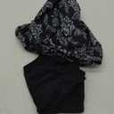 Aqua Eve Women's High Neck Tankini Swimsuits - Two Piece Tummy Control Bathing Suits Modest Swimwear 2025 (Small, Black Foral)