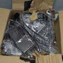 Corner Shower Caddy Standing: 4-tier Rustproof Shower Organizer Shelf - Floor Shower Corner Shelf Rack Stand for Bathroom Black