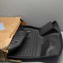 Auxko All Weather Floor Mats Cargo Mat Fit for Audi Q5 SQ5 (Include Sportback) 2025 2024-2018 TPE Rubber Liners Set All Season Guard Odorless Anti-Slip Floor Mats Cargo Liner Black