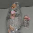 Aori Lifelike Baby Dolls - Realistic 17-Inch Baby Girl with Cute Lightweight Body, Real Life Baby Doll Set with Accessories for 3+ Kids Girls & Collection (Gray Kitty)