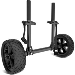 GanFindX Adjustable Width Kayak Cart | Detachable Aluminum Frame, Sit-on-Top Plug-in Design, No-Tool Assembly, Easy Transport & Storage, Fits Most Kayaks & Canoes (Standard)