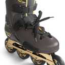 Inline Skates for Men Urban - Freeride Slalom City Street Skating, Hard Boot ABEC-9 Bearing Ankle Support, Bonus Insoles Laces, US 8.5-9