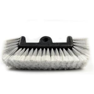 CARCAREZ 12" Car Wash Brush with Soft Bristle for Auto RV Truck Boat Camper Exterior Washing Cleaning, Grey