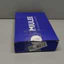 MIULEE Set of 2 Waffle Bathroom Rugs, Boho Bath Rugs Non Slip Washable, Super Absorbent Bath Mats, Ultra Soft Rubber Backed Shower Mats for Bathroom Floor, Tub, Blue, 17"x24"+18"x30"