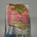 Sweet Baby Co. Baby Shower Decorations for Girl with Pink Balloon Arch Garland Kit, Baby Girl Banner Decor, Eucalyptus Boho Greenery Vine, Light Pink, Peach Blush, Gold, Confetti Balloons