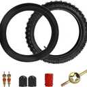 14x2.10/2.50/2.25 60/100-14 Front Tire Inner Tube | 14 x 2.125 2.25 2.35 2.40 2.50 Pit Dirt Bike TR-4 Valve