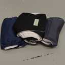 Wegreeco Washable Male Dog Belly Band - Pack of 3 - Washable Male Dog Belly Wrap, Small Doggie Dog Diapers Male for Doggy Puppy (Black, Charcoal, Navy, Small)