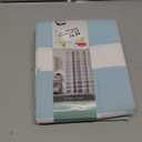 Zenna Home Shower Curtain, Stripes-Blue, Size: 70" x 72"