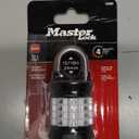 Master Lock Word Combination Lock, Set Your Own Combination Lock for Gym and School Lockers, Indoor Combo Padlock, 1535D