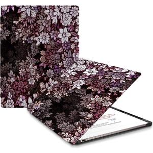 Case for Remarkable Paper Pro Tablet 11.8" (2024 Released) Lightweight and Hard Back Shell Protective Book Folio Cover,Have Auto Sleep/Wake,Pen Holder and Pen Tips Box (Pink White Flowers)