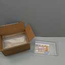 STORi SimpleSort 3-Piece Stackable Clear Drawer Organizer Set | 9" x 6" x 2" Rectangle Trays | Wide Makeup Vanity Storage Bins and Office Desk Drawer Dividers | Made in USA