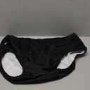 Adult Diaper Covers Waterproof, Reusable Plastic Rubber Pants for Incontinence, Leak Proof Protective Underwear Overnight (Black, 4XL)