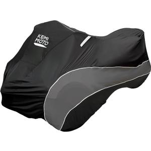 KEMIMOTO Full Cover Compatible with Can-Am Spyder RS/ST/GS Ungraded Dustproof All Weather Resistant with Ventilation Holes (Not for RT or F3)