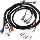 Golf Cart Control Wiring Harness for Club Car DS-Black Controller#1510-5201, DS Complete Vehicle Wiring Harnesses,OEM#102196601